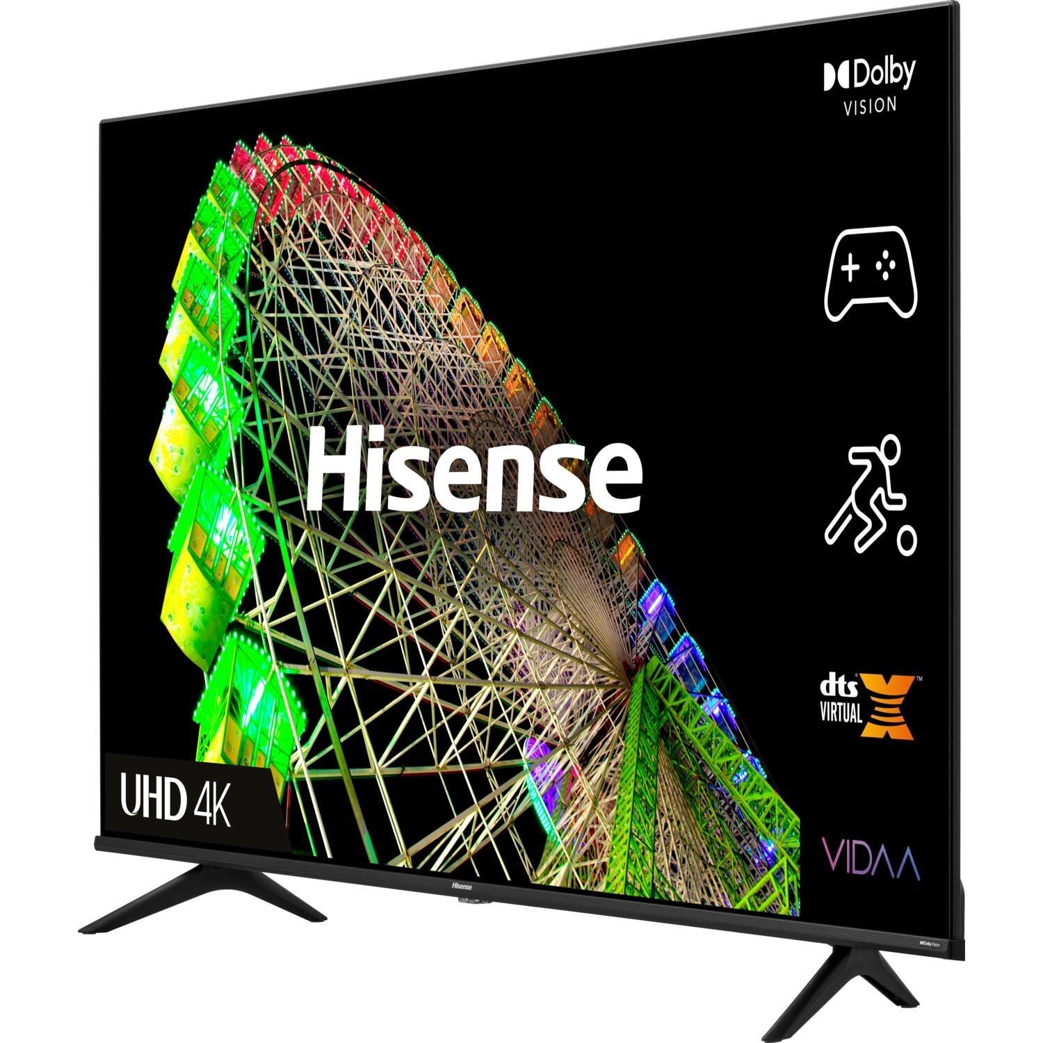50 Inch Hisense 4K Smart TV with Alexa and Freeview Play - All On Tick