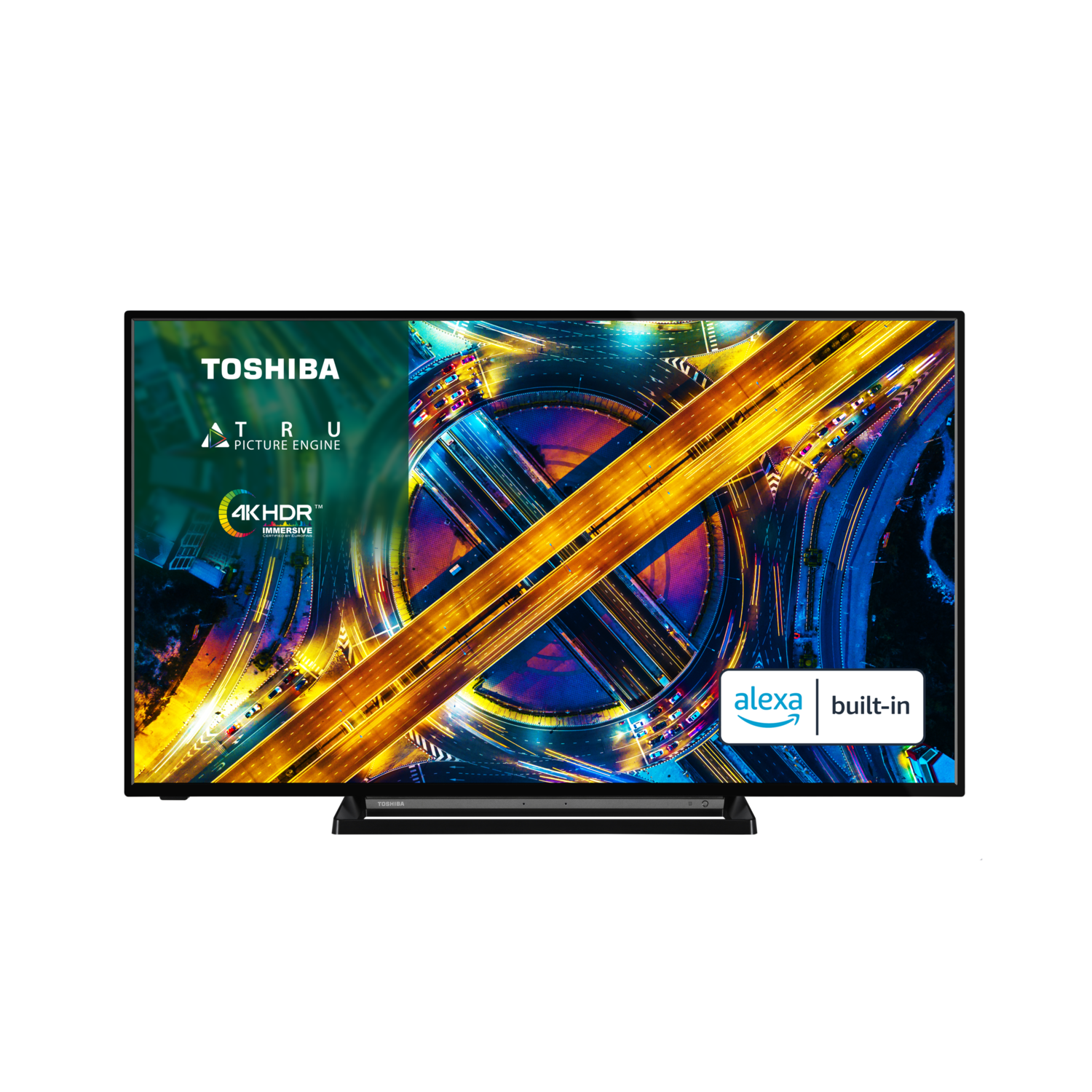 43 inch Toshiba 4K HDR Smart TV with Alexa - All On Tick